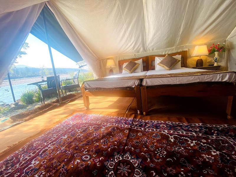 Lushy Days Boom Camp Hotell Tanakpur Eksteriør bilde